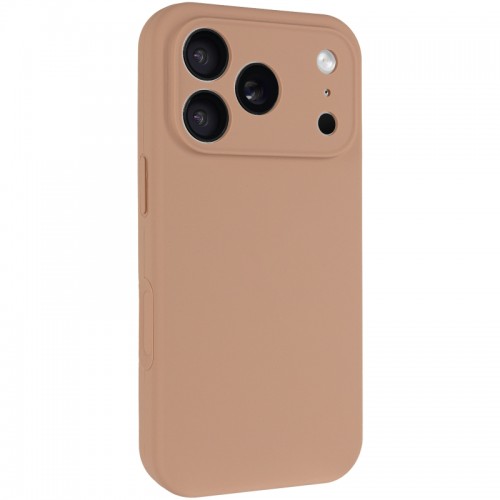 Чехол Silk Full Camera Protective (AA) NO LOGO для Apple iPhone 17 Pro (6.3") Бежевый / Desert Gold
