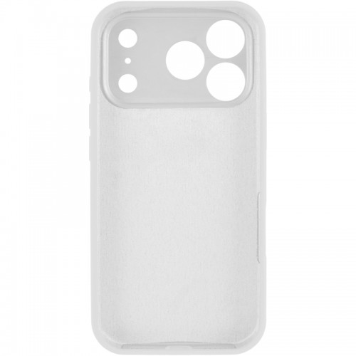 Чехол Silk Full Camera Protective (AA) NO LOGO для Apple iPhone 17 Pro (6.3") Белый / White