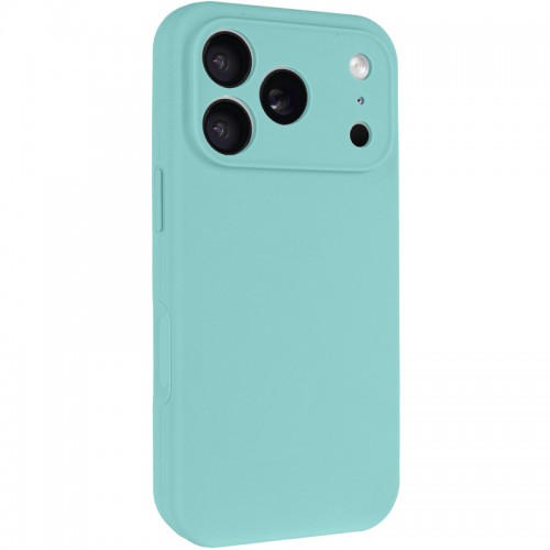 Чехол Silk Full Camera Protective (AA) NO LOGO для Apple iPhone 17 Pro (6.3") Бирюзовый / Marine Green