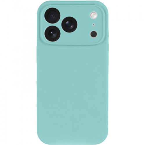 Чехол Silk Full Camera Protective (AA) NO LOGO для Apple iPhone 17 Pro (6.3") Бирюзовый / Marine Green