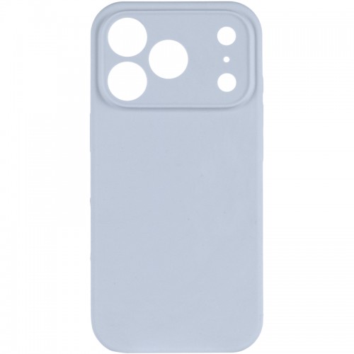 Чехол Silk Full Camera Protective (AA) NO LOGO для Apple iPhone 17 Pro (6.3") Голубой / Sweet Blue