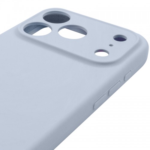 Чехол Silk Full Camera Protective (AA) NO LOGO для Apple iPhone 17 Pro (6.3") Голубой / Sweet Blue