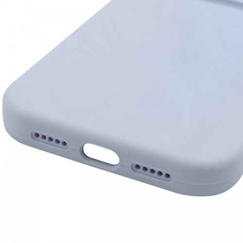 Чехол Silk Full Camera Protective (AA) NO LOGO для Apple iPhone 17 Pro (6.3") Голубой / Sweet Blue