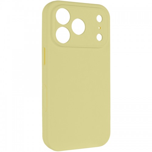 Чехол Silk Full Camera Protective (AA) NO LOGO для Apple iPhone 17 Pro (6.3") Желтый / Mellow Yellow