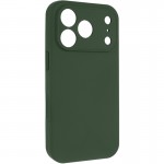 Чехол Silk Full Camera Protective (AA) NO LOGO для Apple iPhone 17 Pro (6.3") Зеленый / Cyprus Green
