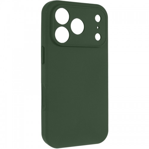 Чехол Silk Full Camera Protective (AA) NO LOGO для Apple iPhone 17 Pro (6.3") Зеленый / Cyprus Green