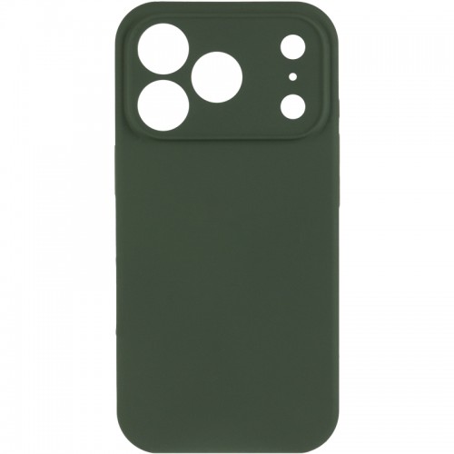 Чехол Silk Full Camera Protective (AA) NO LOGO для Apple iPhone 17 Pro (6.3") Зеленый / Cyprus Green