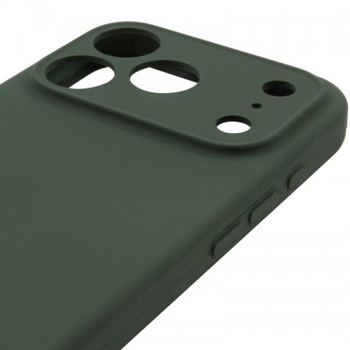 Чехол Silk Full Camera Protective (AA) NO LOGO для Apple iPhone 17 Pro (6.3") Зеленый / Cyprus Green