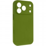 Чехол Silk Full Camera Protective (AA) NO LOGO для Apple iPhone 17 Pro (6.3") Зеленый / Dark Olive
