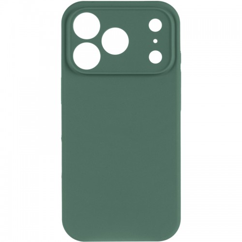 Чехол Silk Full Camera Protective (AA) NO LOGO для Apple iPhone 17 Pro (6.3") Зеленый / Pine green