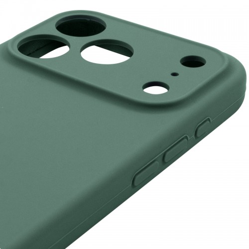 Чехол Silk Full Camera Protective (AA) NO LOGO для Apple iPhone 17 Pro (6.3") Зеленый / Pine green