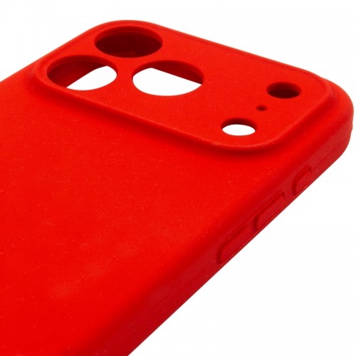 Чехол Silk Full Camera Protective (AA) NO LOGO для Apple iPhone 17 Pro (6.3") Красный / Red