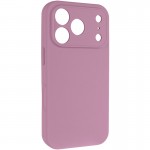 Чехол Silk Full Camera Protective (AA) NO LOGO для Apple iPhone 17 Pro (6.3") Лиловый / Lilac Pride