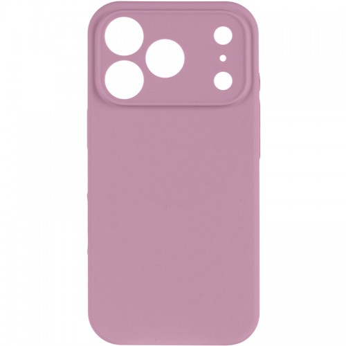 Чехол Silk Full Camera Protective (AA) NO LOGO для Apple iPhone 17 Pro (6.3") Лиловый / Lilac Pride
