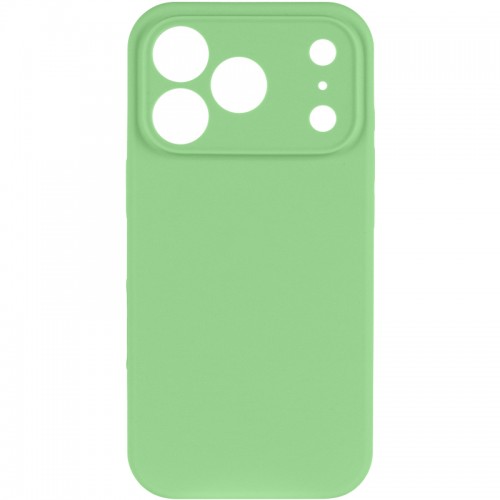 Чехол Silk Full Camera Protective (AA) NO LOGO для Apple iPhone 17 Pro (6.3") Мятный / Mint