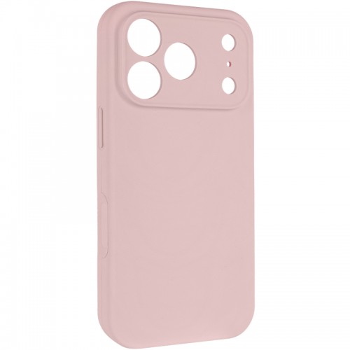 Чехол Silk Full Camera Protective (AA) NO LOGO для Apple iPhone 17 Pro (6.3") Розовый / Chalk Pink