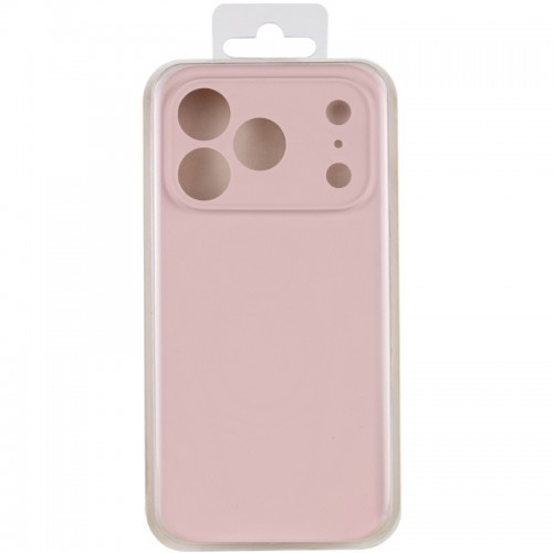 Чехол Silk Full Camera Protective (AA) NO LOGO для Apple iPhone 17 Pro (6.3") Розовый / Chalk Pink