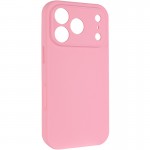 Чехол Silk Full Camera Protective (AA) NO LOGO для Apple iPhone 17 Pro (6.3") Розовый / Light pink