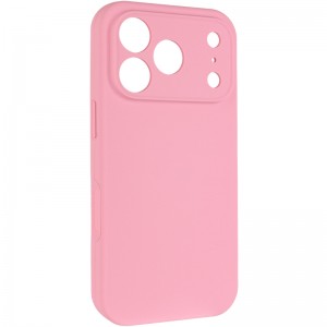 Чехол Silk Full Camera Protective (AA) NO LOGO для Apple iPhone 17 Pro (6.3") Розовый / Light pink