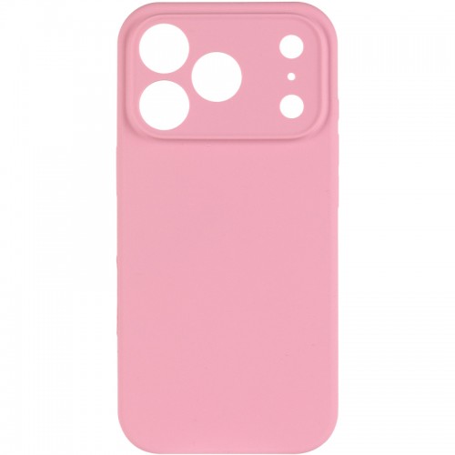 Чехол Silk Full Camera Protective (AA) NO LOGO для Apple iPhone 17 Pro (6.3") Розовый / Light pink