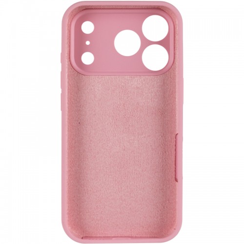 Чехол Silk Full Camera Protective (AA) NO LOGO для Apple iPhone 17 Pro (6.3") Розовый / Light pink