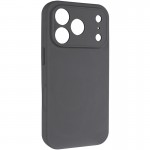 Чехол Silk Full Camera Protective (AA) NO LOGO для Apple iPhone 17 Pro (6.3") Серый / Dark Gray