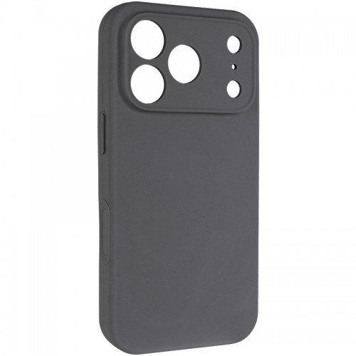 Чехол Silk Full Camera Protective (AA) NO LOGO для Apple iPhone 17 Pro (6.3") Серый / Dark Gray