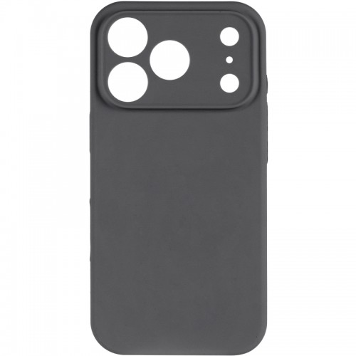 Чехол Silk Full Camera Protective (AA) NO LOGO для Apple iPhone 17 Pro (6.3") Серый / Dark Gray