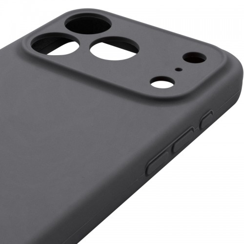 Чехол Silk Full Camera Protective (AA) NO LOGO для Apple iPhone 17 Pro (6.3") Серый / Dark Gray