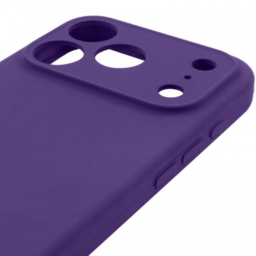 Чехол Silk Full Camera Protective (AA) NO LOGO для Apple iPhone 17 Pro (6.3") Фиолетовый / Amethyst
