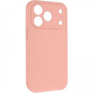 Чехол Silk Full Camera Protective (AA) NO LOGO для Apple iPhone 17 Pro (6.3") Персиковый / Peach