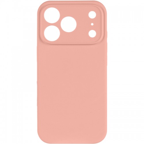 Чехол Silk Full Camera Protective (AA) NO LOGO для Apple iPhone 17 Pro (6.3") Персиковый / Peach