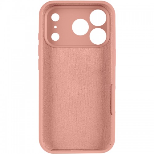 Чехол Silk Full Camera Protective (AA) NO LOGO для Apple iPhone 17 Pro (6.3") Персиковый / Peach