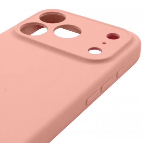 Чехол Silk Full Camera Protective (AA) NO LOGO для Apple iPhone 17 Pro (6.3") Персиковый / Peach