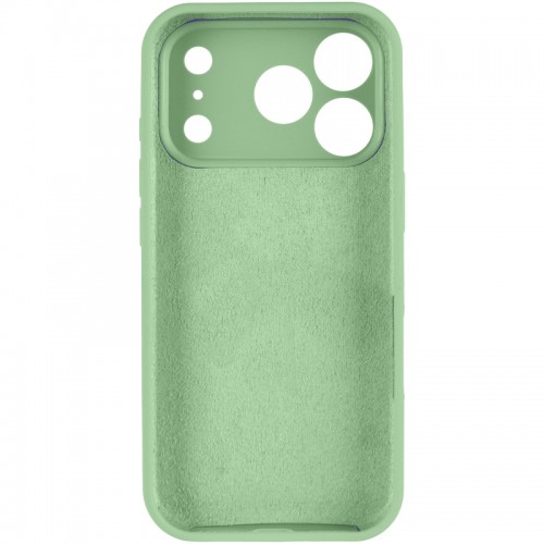 Чехол Silk Full Camera Protective (AA) NO LOGO для Apple iPhone 17 Pro Max (6.9") Зеленый / Pistachio