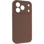 Чехол Silk Full Camera Protective (AA) NO LOGO для Apple iPhone 17 Pro Max (6.9") Коричневый / Brown
