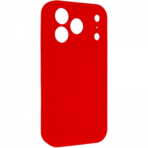 Чехол Silk Full Camera Protective (AA) БЕЗ ЛОГОТИПА для Apple iPhone 17 Pro Max (6.9") Красный / Red
