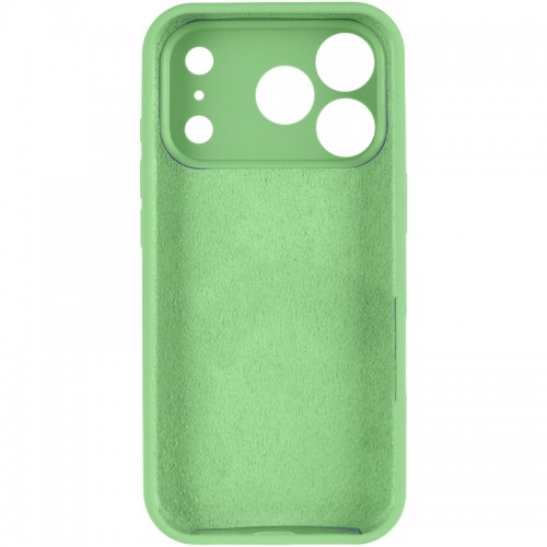 Чехол Silk Full Camera Protective (AA) NO LOGO для Apple iPhone 17 Pro Max (6.9") Мятный / Mint