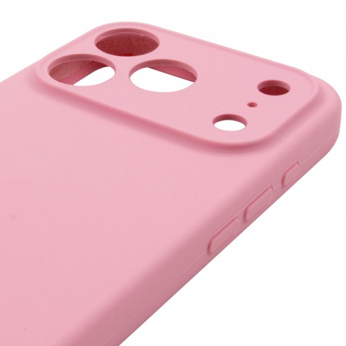 Чехол Silk Full Camera Protective (AA) NO LOGO для Apple iPhone 17 Pro Max (6.9") Розовый / Light pink