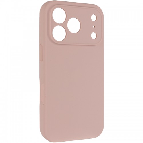 Чехол Silk Full Camera Protective (AA) NO LOGO для Apple iPhone 17 Pro Max (6.9") Розовый / Pink Sand