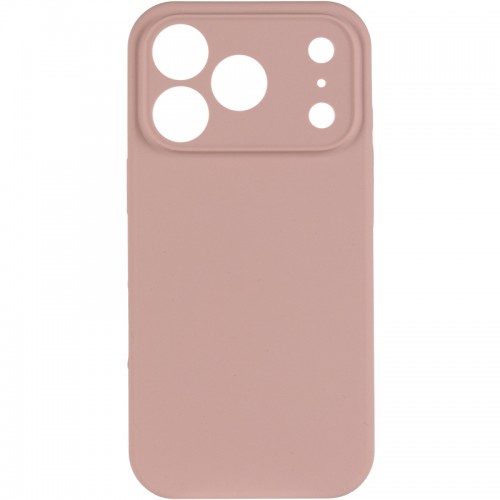 Чехол Silk Full Camera Protective (AA) NO LOGO для Apple iPhone 17 Pro Max (6.9") Розовый / Pink Sand