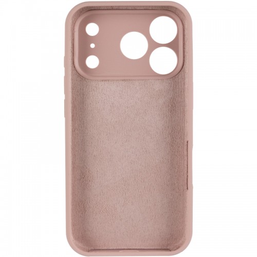 Чехол Silk Full Camera Protective (AA) NO LOGO для Apple iPhone 17 Pro Max (6.9") Розовый / Pink Sand
