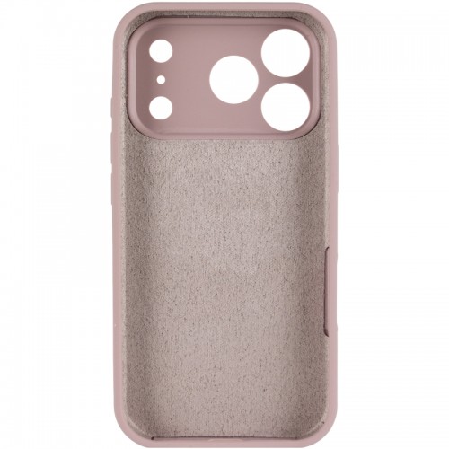 Чехол Silk Full Camera Protective (AA) NO LOGO для Apple iPhone 17 Pro Max (6.9") Серый / Лаванда