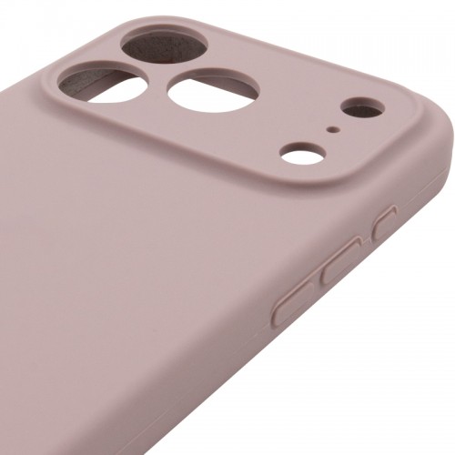 Чехол Silk Full Camera Protective (AA) NO LOGO для Apple iPhone 17 Pro Max (6.9") Серый / Лаванда