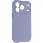 Чехол Silk Full Camera Protective (AA) NO LOGO для Apple iPhone 17 Pro Max (6.9") Серый / Lavender Gray