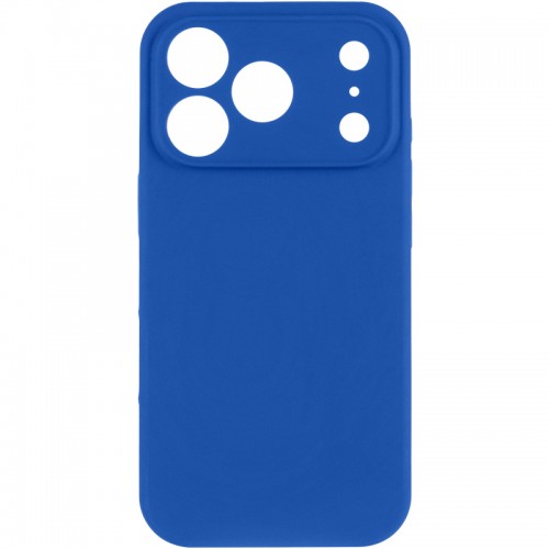 Чехол Silk Full Camera Protective (AA) NO LOGO для Apple iPhone 17 Pro Max (6.9") Синий / Capri Blue
