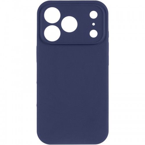 Чехол Silk Full Camera Protective (AA) NO LOGO для Apple iPhone 17 Pro Max (6.9") Синий / Deep navy