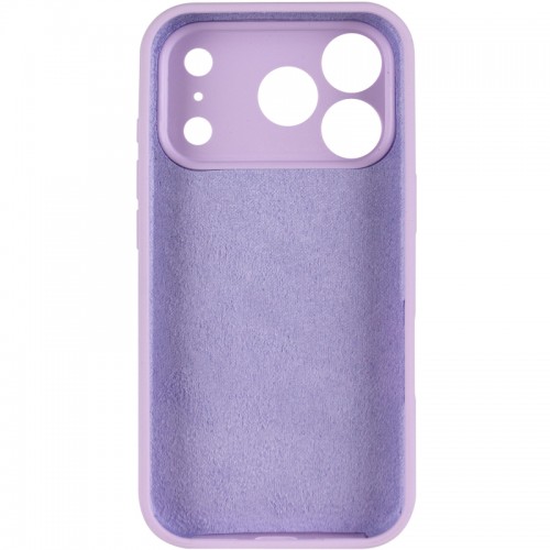 Чехол Silk Full Camera Protective (AA) NO LOGO для Apple iPhone 17 Pro Max (6.9") Сиреневый / Lilac