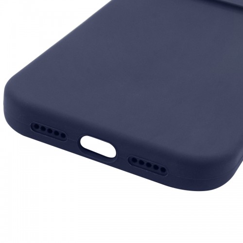 Чехол Silk Full Camera Protective (AA) NO LOGO для Apple iPhone 17 Pro Max (6.9") Темно-синий / Midnight blue
