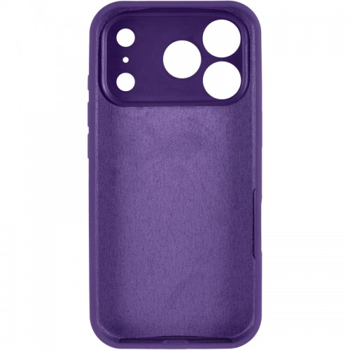 Чехол Silk Full Camera Protective (AA) NO LOGO для Apple iPhone 17 Pro Max (6.9") Фиолетовый / Amethyst